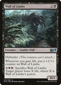 Wall of Limbs - Magic 2015 (M15) - Magic: The Gathering card