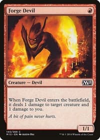 Forge Devil - Magic 2015 (M15) - Magic: The Gathering card