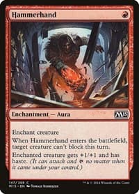 Hammerhand - Magic 2015 (M15) - Magic: The Gathering card