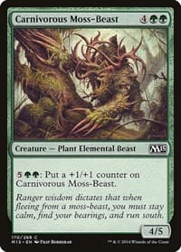 Carnivorous Moss-Beast - Magic 2015 (M15) - Magic: The Gathering card