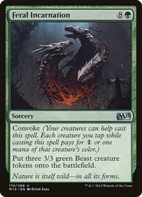 Feral Incarnation - Magic 2015 (M15) - Magic: The Gathering card