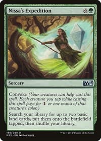 Nissa's Expedition - Magic 2015 (M15) - Magic: The Gathering card