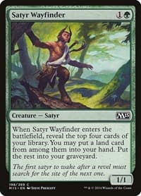 Satyr Wayfinder - Magic 2015 (M15) - Magic: The Gathering card