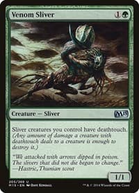 Venom Sliver - Magic 2015 (M15) - Magic: The Gathering card