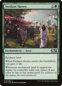Verdant Haven - Magic 2015 (M15) - Magic: The Gathering card