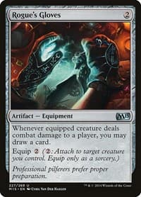 Rogue's Gloves - Magic 2015 (M15) - Magic: The Gathering card