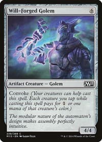 Will-Forged Golem - Magic 2015 (M15) - Magic: The Gathering card