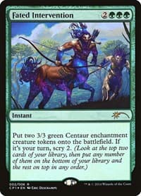 Fated Intervention - Unique and Miscellaneous Promos - Magic: The Gathering card