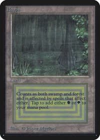 Bayou - Alpha Edition - Magic: The Gathering card