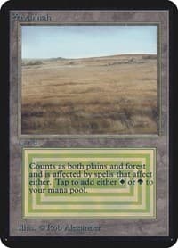 Savannah - Alpha Edition - Magic: The Gathering card