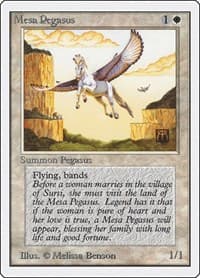 Mesa Pegasus - Unlimited Edition - Magic: The Gathering card