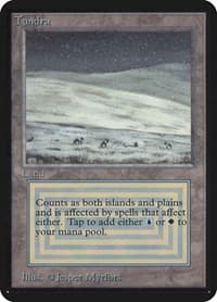 Tundra - Alpha Edition - Magic: The Gathering card