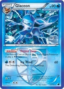Glaceon - 23/116 (BW Plasma Freeze) - Deck Exclusives - Pokemon card