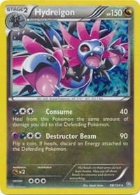 Hydreigon - 98/124 (Cracked Ice Holo) - Deck Exclusives - Pokemon card