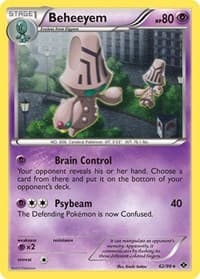 Beheeyem - 62/99 (Cosmos Holo) - Blister Exclusives - Pokemon card