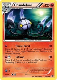 Chandelure - Next Destinies - Pokemon card