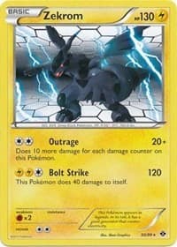 Zekrom - 50/99 (Next Destinies) - Deck Exclusives - Pokemon card
