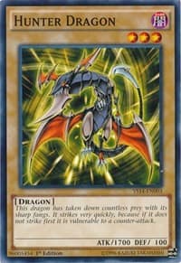 Hunter Dragon - Super Starter: Space-Time Showdown - YuGiOh card