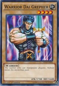Warrior Dai Grepher - Super Starter: Space-Time Showdown - YuGiOh card