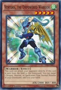 Ventdra, the Empowered Warrior - Super Starter: Space-Time Showdown - YuGiOh card