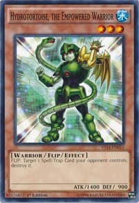 Hydrotortoise, the Empowered Warrior - Super Starter: Space-Time Showdown - YuGiOh card