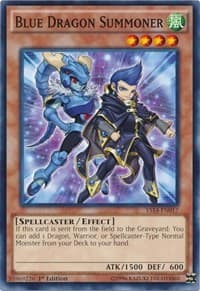 Blue Dragon Summoner - Super Starter: Space-Time Showdown - YuGiOh card