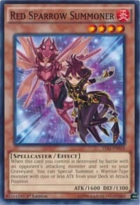 Red Sparrow Summoner - Super Starter: Space-Time Showdown - YuGiOh card