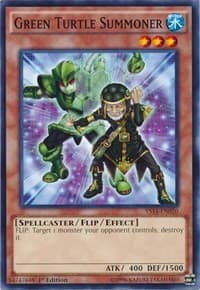 Green Turtle Summoner - Super Starter: Space-Time Showdown - YuGiOh card