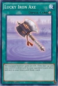 Lucky Iron Axe - Super Starter: Space-Time Showdown - YuGiOh card