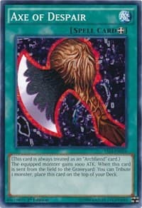 Axe of Despair - Super Starter: Space-Time Showdown - YuGiOh card