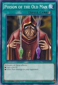 Poison of the Old Man - Super Starter: Space-Time Showdown - YuGiOh card