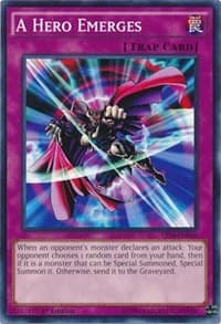 A Hero Emerges - Super Starter: Space-Time Showdown - YuGiOh card