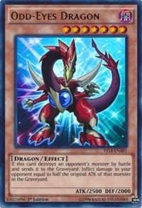 Odd-Eyes Dragon - Super Starter: Space-Time Showdown Power-Up Pack - YuGiOh card