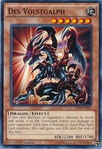 Des Volstgalph - Super Starter: Space-Time Showdown Power-Up Pack - YuGiOh card