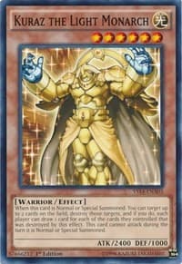 Kuraz the Light Monarch - Super Starter: Space-Time Showdown Power-Up Pack - YuGiOh card