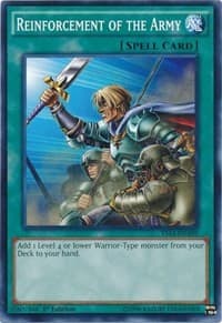 Reinforcement of the Army - Super Starter: Space-Time Showdown Power-Up Pack - YuGiOh card