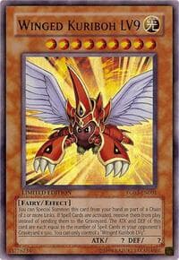 Winged Kuriboh LV9 - Yu-Gi-Oh! GX Manga Promotional Cards - YuGiOh card
