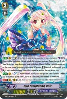 Duo Temptation, Reit (Black) (SP) - EB10 - Divas Duet - Cardfight Vanguard card