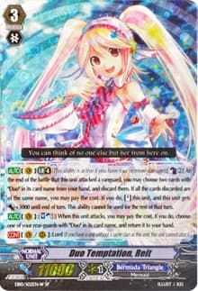 Duo Temptation, Reit (White) (SP) - EB10 - Divas Duet - Cardfight Vanguard card