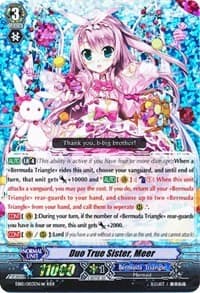 Duo True Sister, Meer (White) - EB10 - Divas Duet - Cardfight Vanguard card