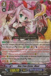 Duo True Sister, Meer (Black) (SP) - EB10 - Divas Duet - Cardfight Vanguard card