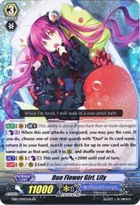 Duo Flower Girl, Lily (Black) - EB10 - Divas Duet - Cardfight Vanguard card