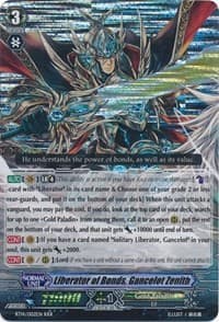 Liberator of Bonds, Gancelot Zenith - BT14: Brilliant Strike - Cardfight Vanguard card