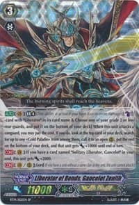 Liberator of Bonds, Gancelot Zenith (SP) - BT14: Brilliant Strike - Cardfight Vanguard card