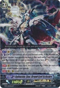 Salvation Lion, Grand Ezel Scissors (SP) - BT14: Brilliant Strike - Cardfight Vanguard card