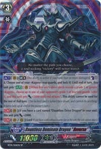 Dauntless Dominate Dragon "Reverse" (SP) - BT14: Brilliant Strike - Cardfight Vanguard card