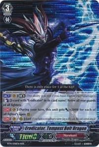 Eradicator, Tempest Bolt Dragon - BT14: Brilliant Strike - Cardfight Vanguard card