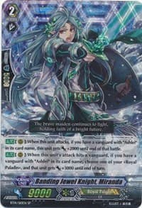 Banding Jewel Knight, Miranda (SP) - BT14: Brilliant Strike - Cardfight Vanguard card