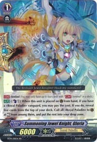 Summoning Jewel Knight, Gloria - BT14: Brilliant Strike - Cardfight Vanguard card