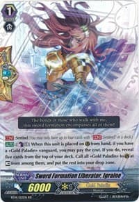 Sword Formation Liberator, Igraine - BT14: Brilliant Strike - Cardfight Vanguard card